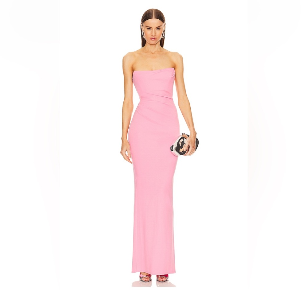 Brand New Condition Michael Costello Gown in Pink Size S